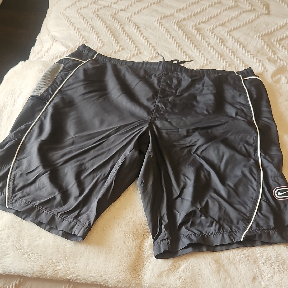 Nike Charcoal Gray Sports Shorts